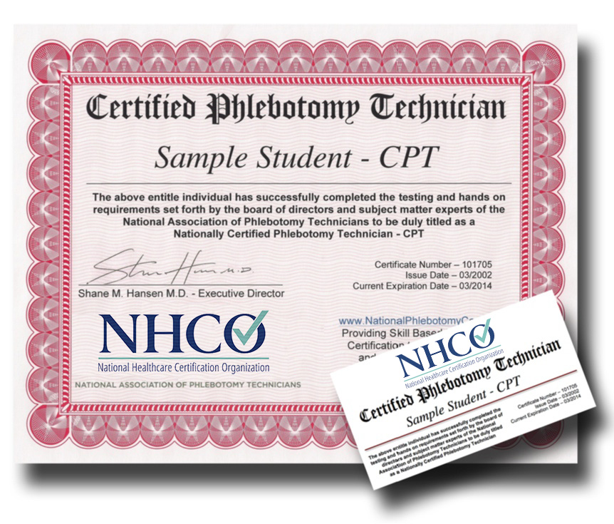 Can you get a job with a phlebotomy certificate